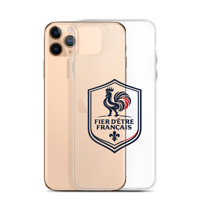 Fier d'être français — Coque transparente iPhone