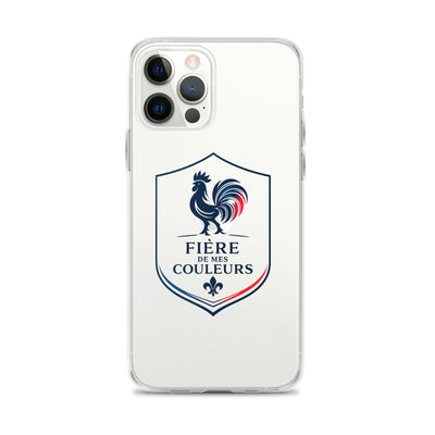 Fière de mes couleurs — Coque transparente iPhone