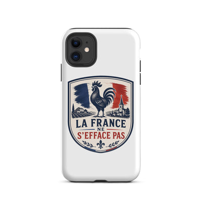 La France ne s'efface pas — Coque ultra-résistante iPhone
